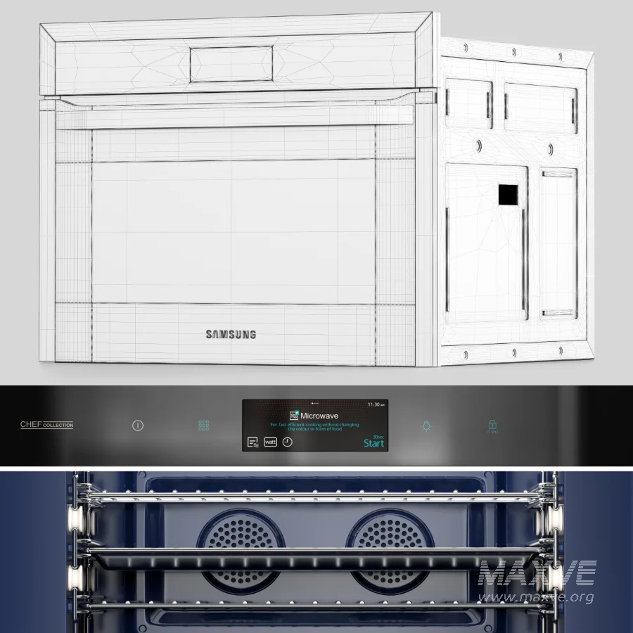 Gas Oven & Microwave - Image 5