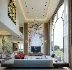 Modern villa living room and dining room interior scene - Thumbnail 5