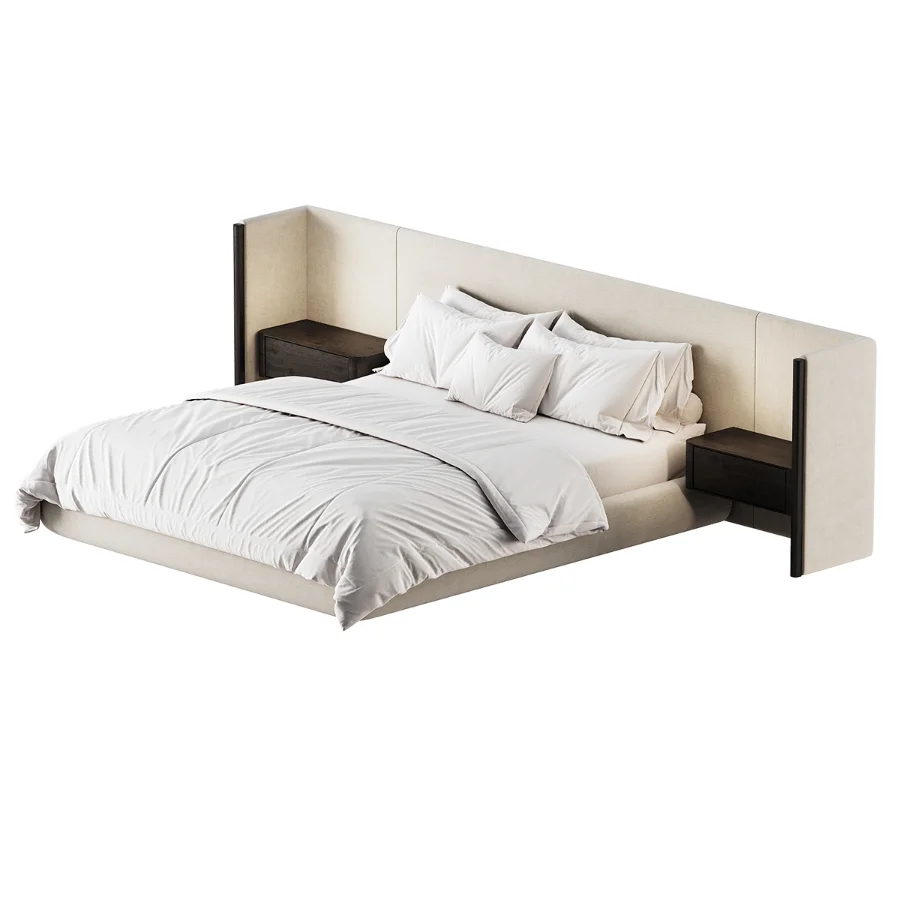 Sierra Luxe Bed with Nightstands - Image 1