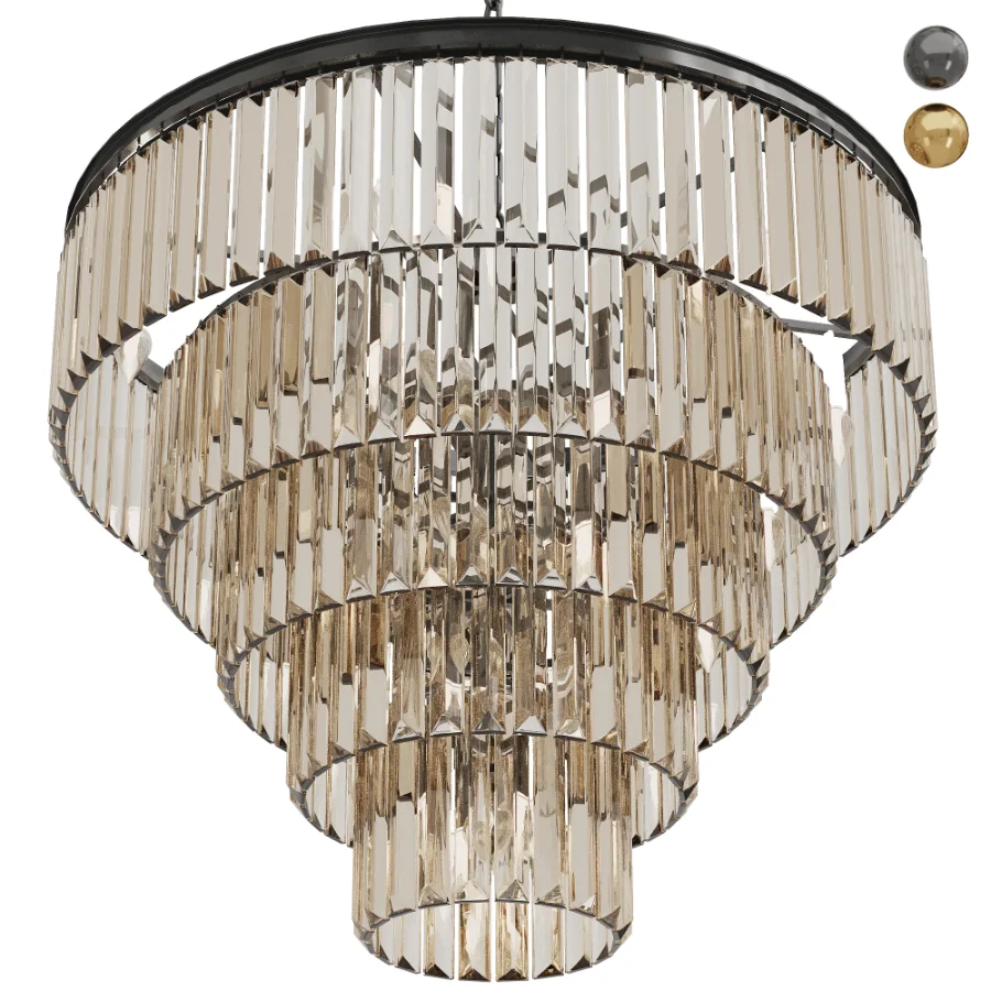 Leyland Tiered Round Chandelier - Image 7