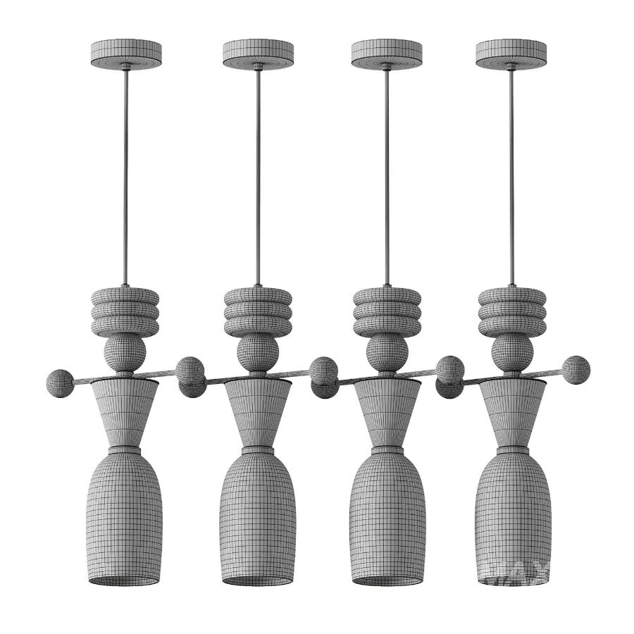 Aromas Del Campo Nuro Pendant Lamp - Image 3
