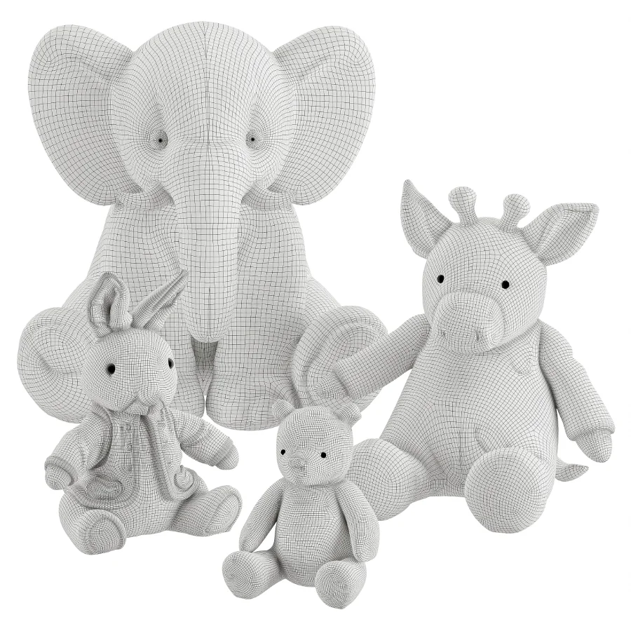 Plush Toys Set 33 - Image 6