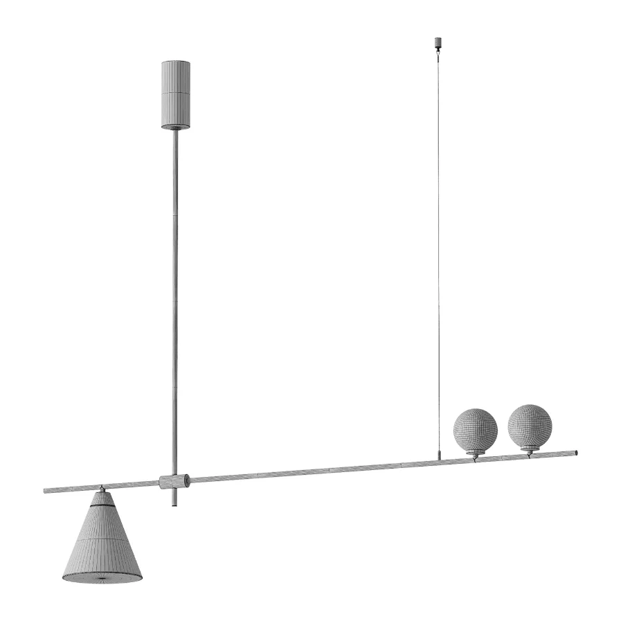 Aromas Del Campo Crane Pendant Lamp - Image 4