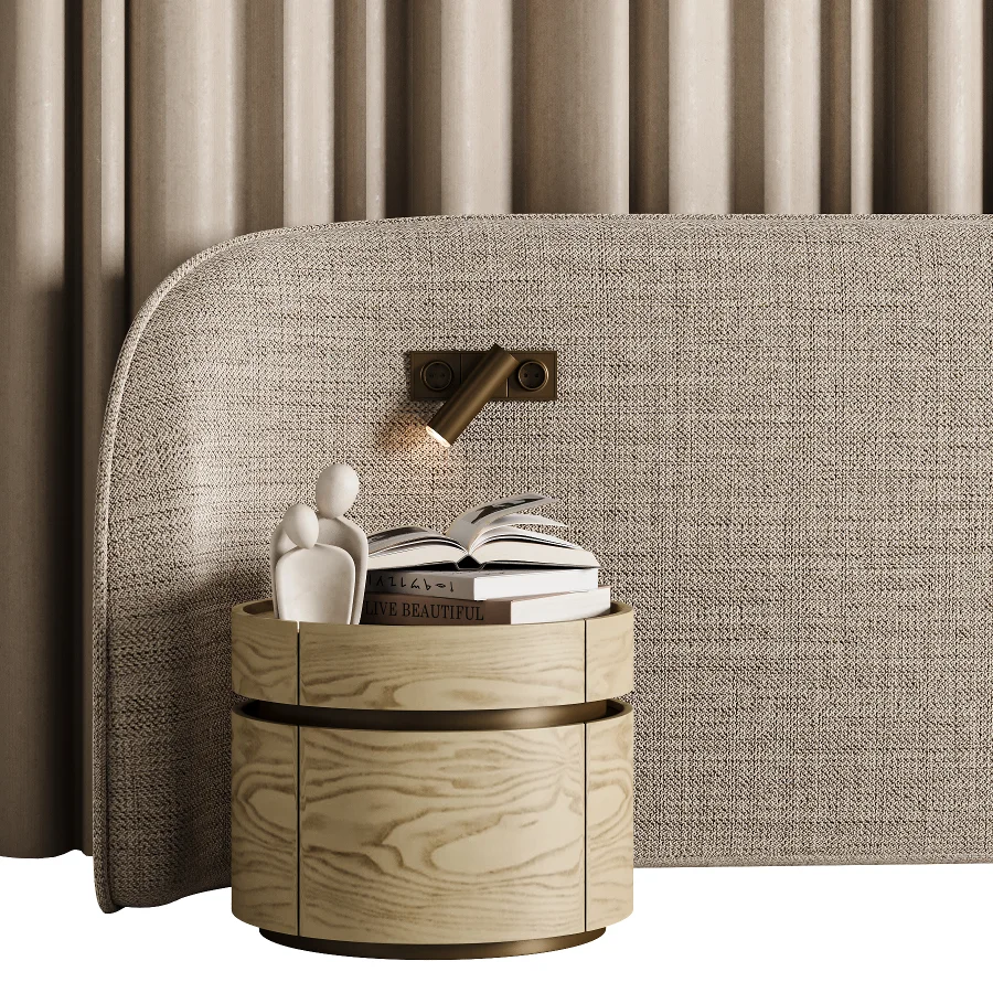 Organic Headboard Set07 - Image 3