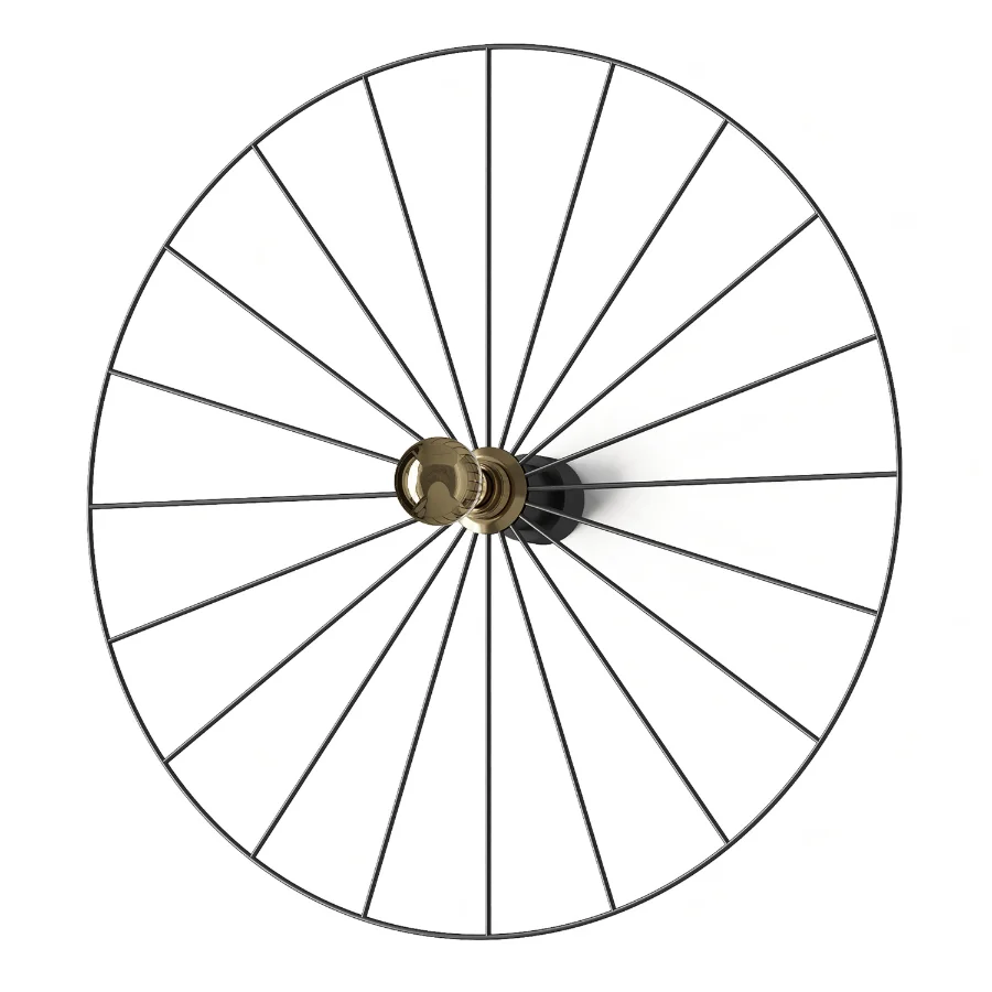 Aromas Del Campo Wheel Wall Lamp - Image 4