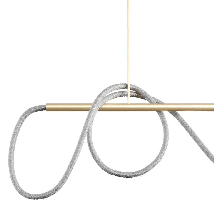 Festif Linear Pendant Lamp by Dbianco vol 4 - Image 5