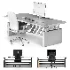 Zen Pro 86 Executive Standing Desk - Thumbnail 7