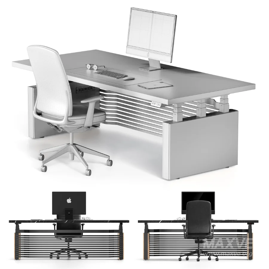 Zen Pro 86 Executive Standing Desk - Image 7