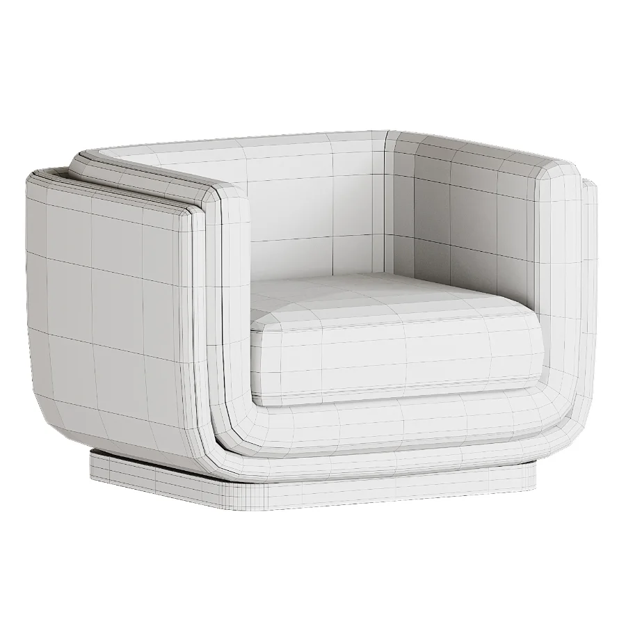Clementine Dove Grey Woven Fabric Occasional Chair - Image 1