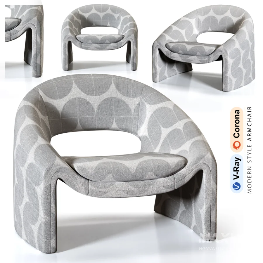 MODERN STYLE ARMCHAIR - Image 1