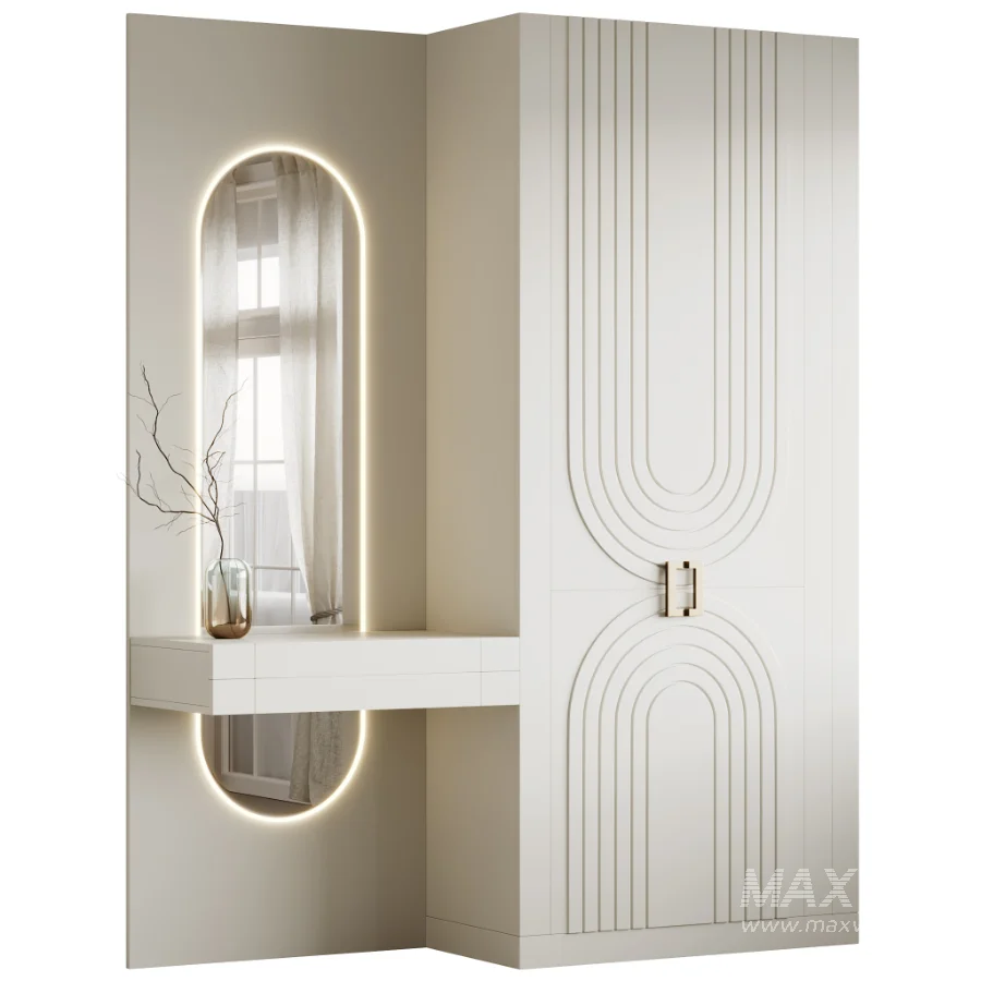 Neoclassical Style Hallway 22 - Image 5