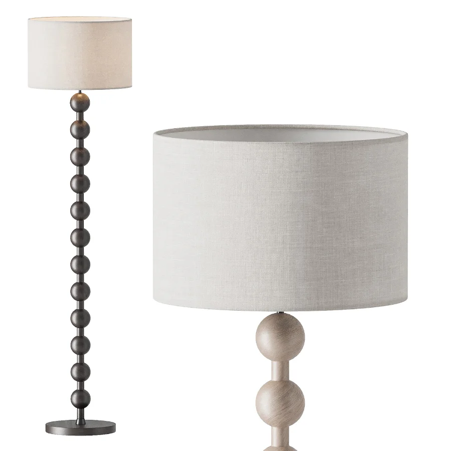 Hugo Barbell Floor Lamp - Image 4
