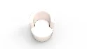 Tub Swivel Chair Talc Linen - Thumbnail 1