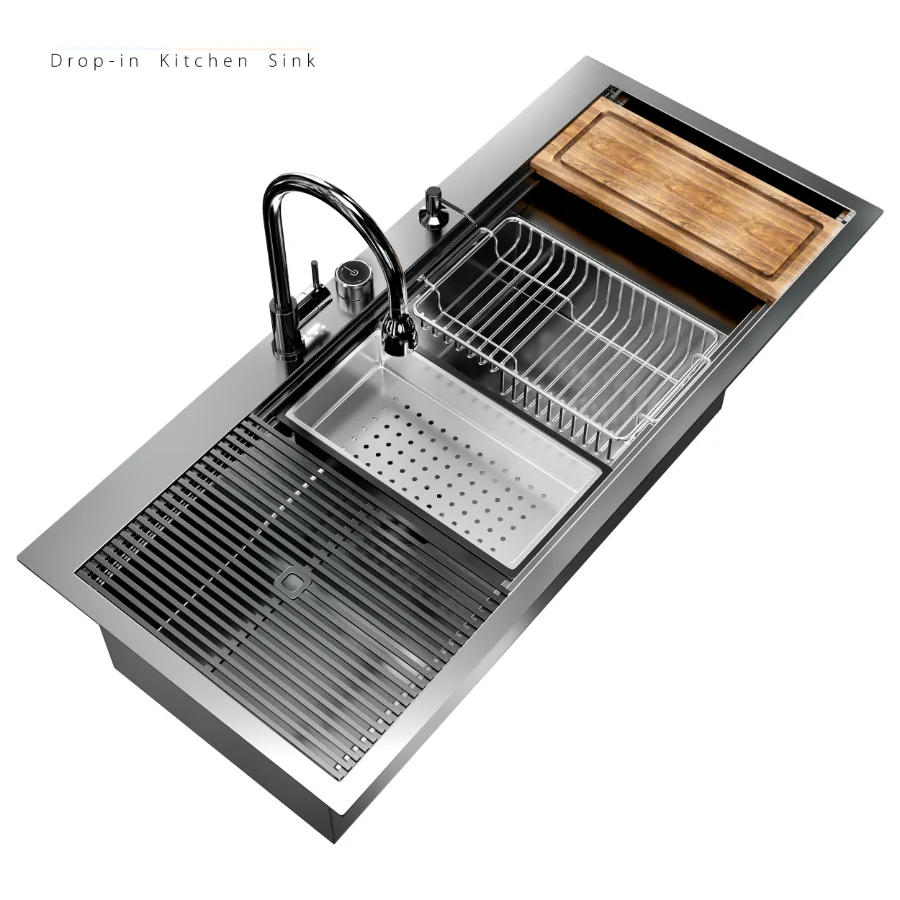 Drop-in Kitchen Sink 6 - Image 1