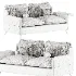 Capri Sofa By Saloni - Thumbnail 2