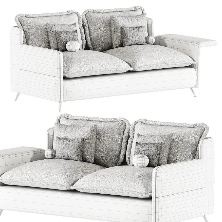 Capri Sofa By Saloni - Image 2