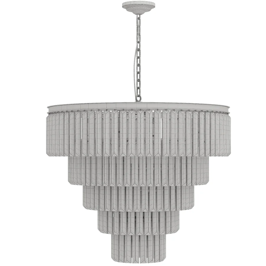 Leyland Tiered Round Chandelier - Image 5