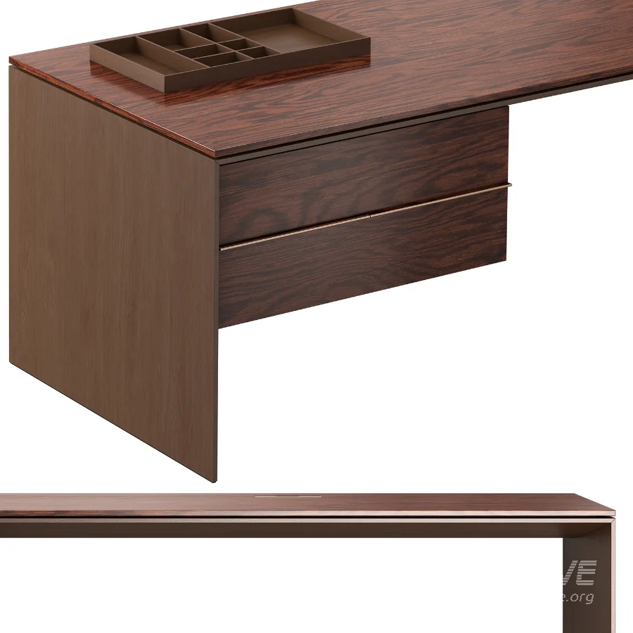 Minotti Linha Studio Office Desk 01 - Image 4
