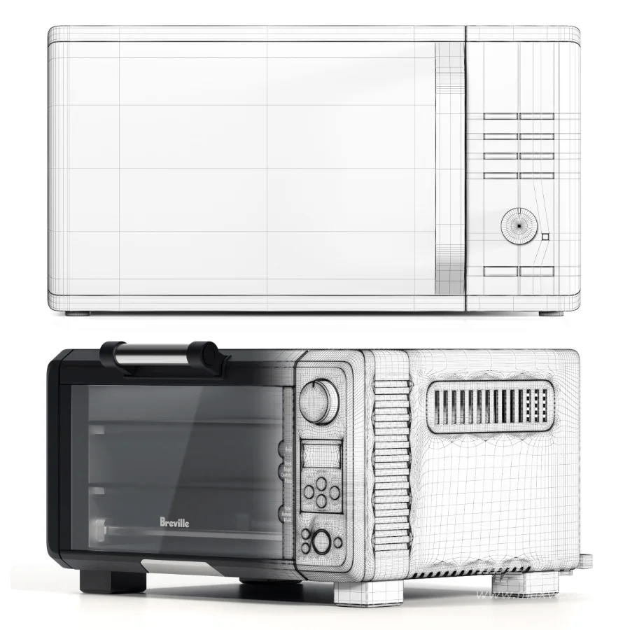Microwave and Toaster Set - Image 5