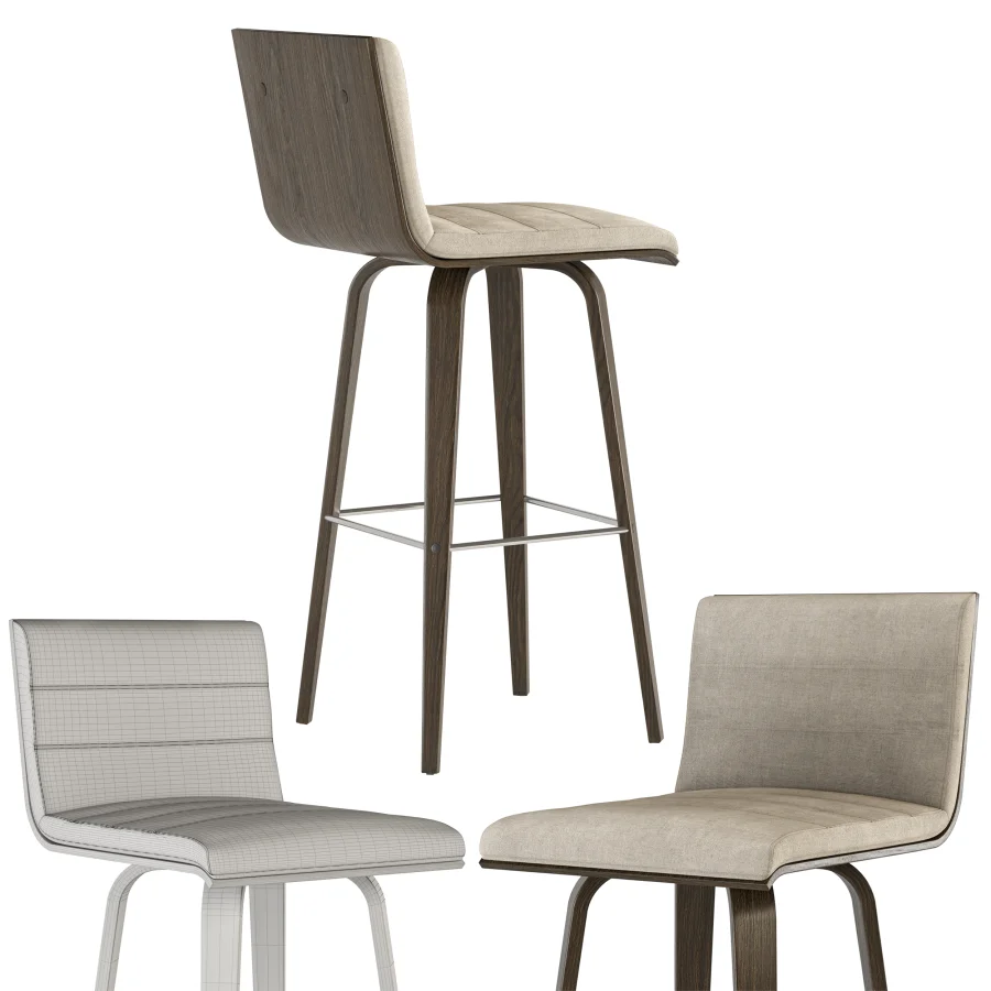 Armen Living Vienna stool - Image 2