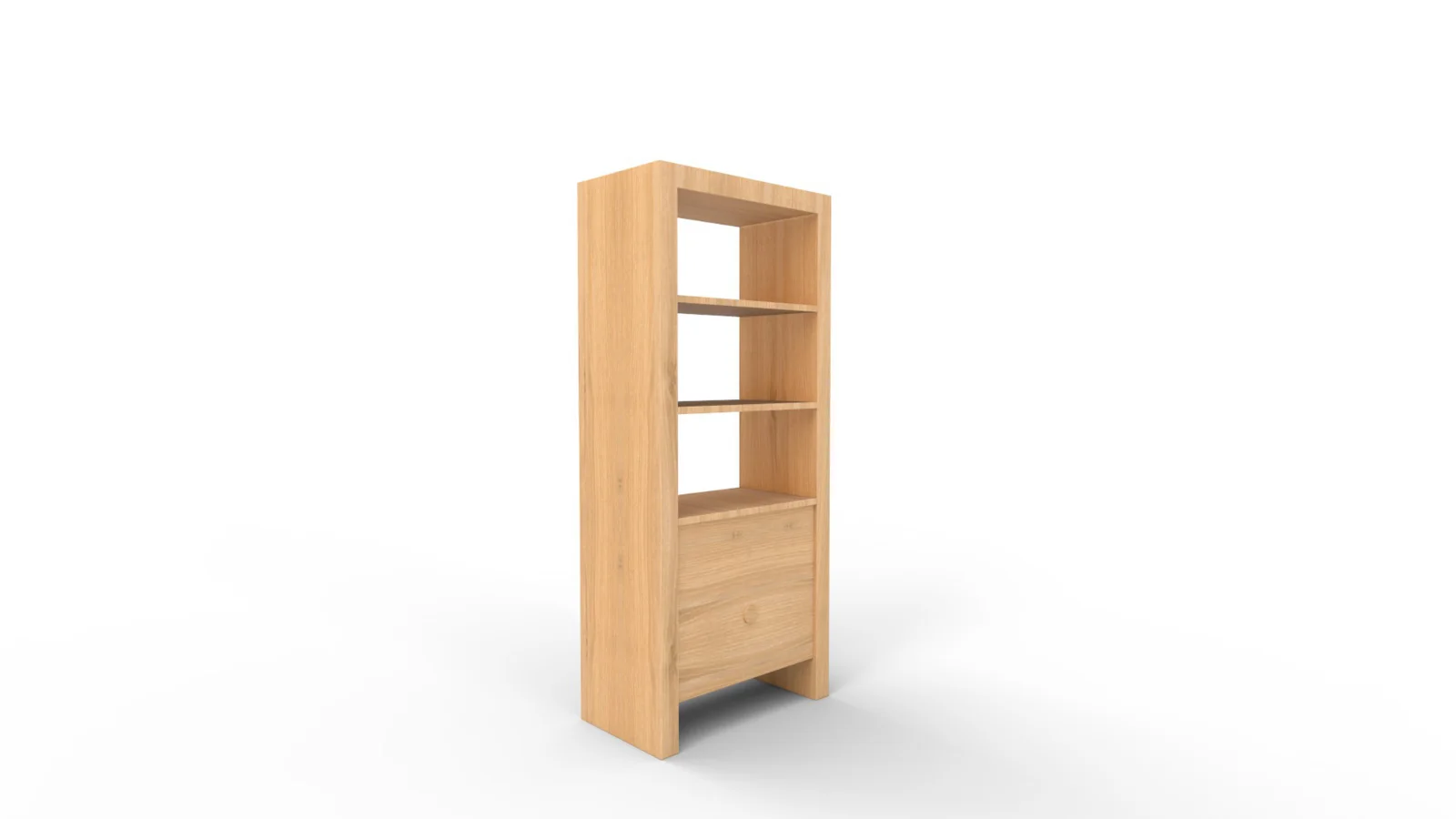 Baja Natural Storage Bookcase - Image 6