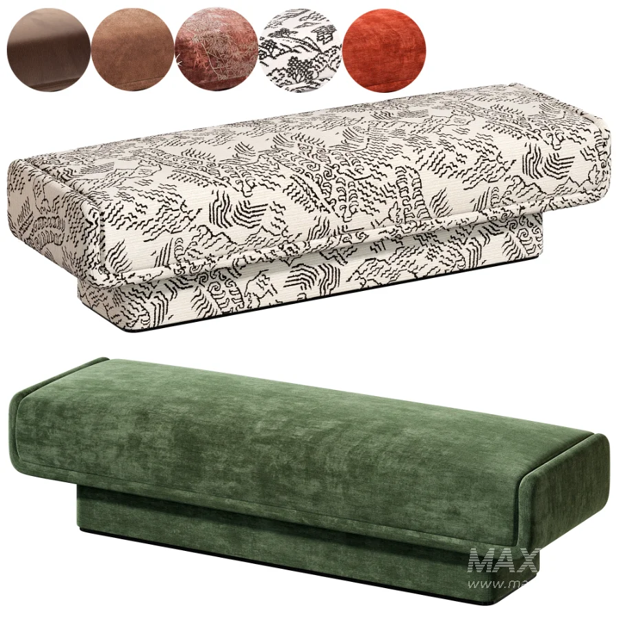 Lilas Bench Pouf - Image 1