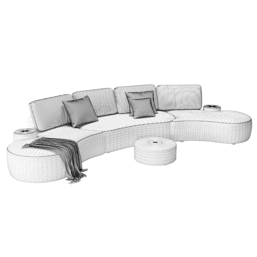 Italian Style Sofa - Image 7
