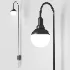 Helmet curve wall lamp by Aromas - Thumbnail 4