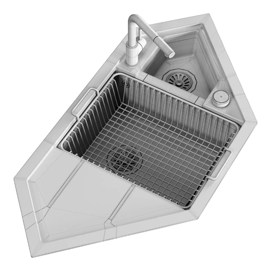 Drop-in Kitchen Sink 09 - Image 7
