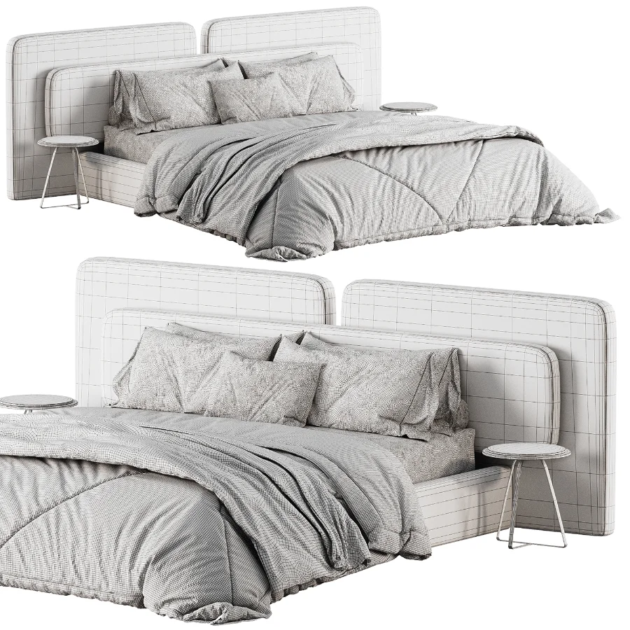 Angelina King Bed - Image 4