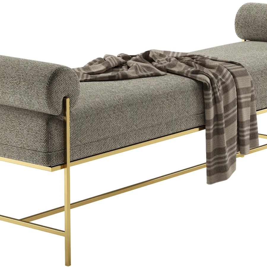 Bolster White Bench - Image 5
