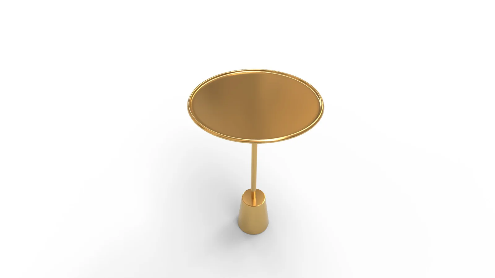 Patson Tray Top Pedestal End Table - Image 3