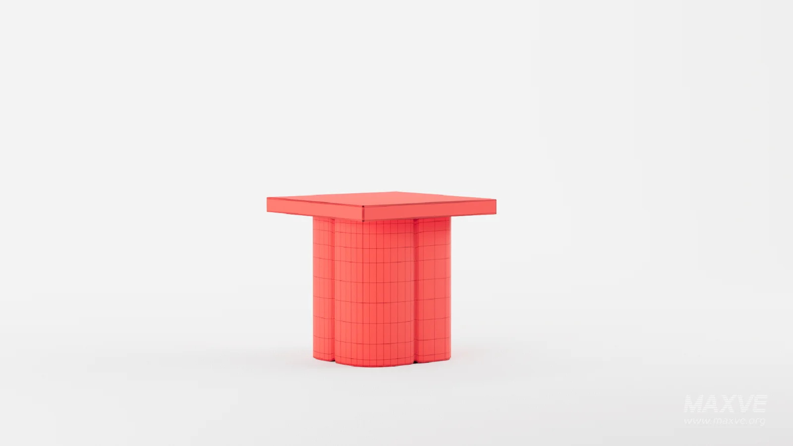 Kayla Black Concrete Side Table - Image 9