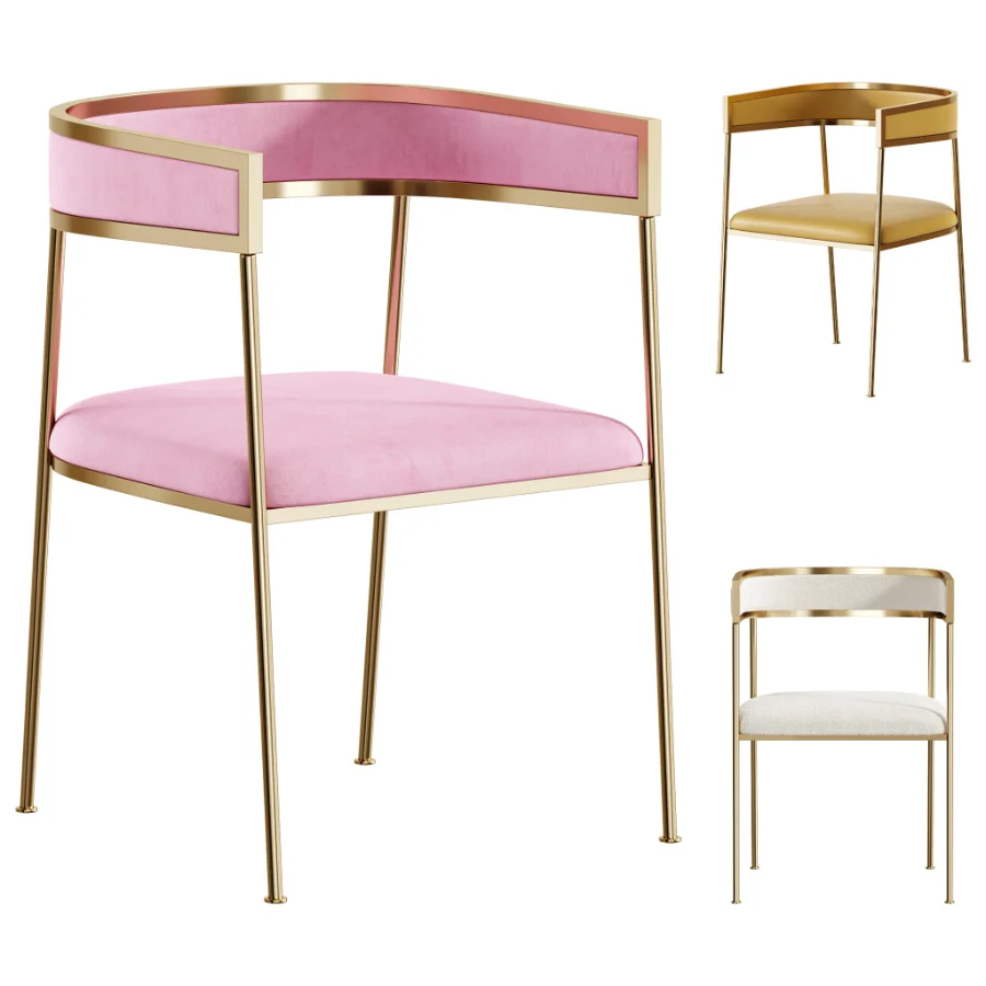 Glam Velvet Dining Side Chair - Image 1