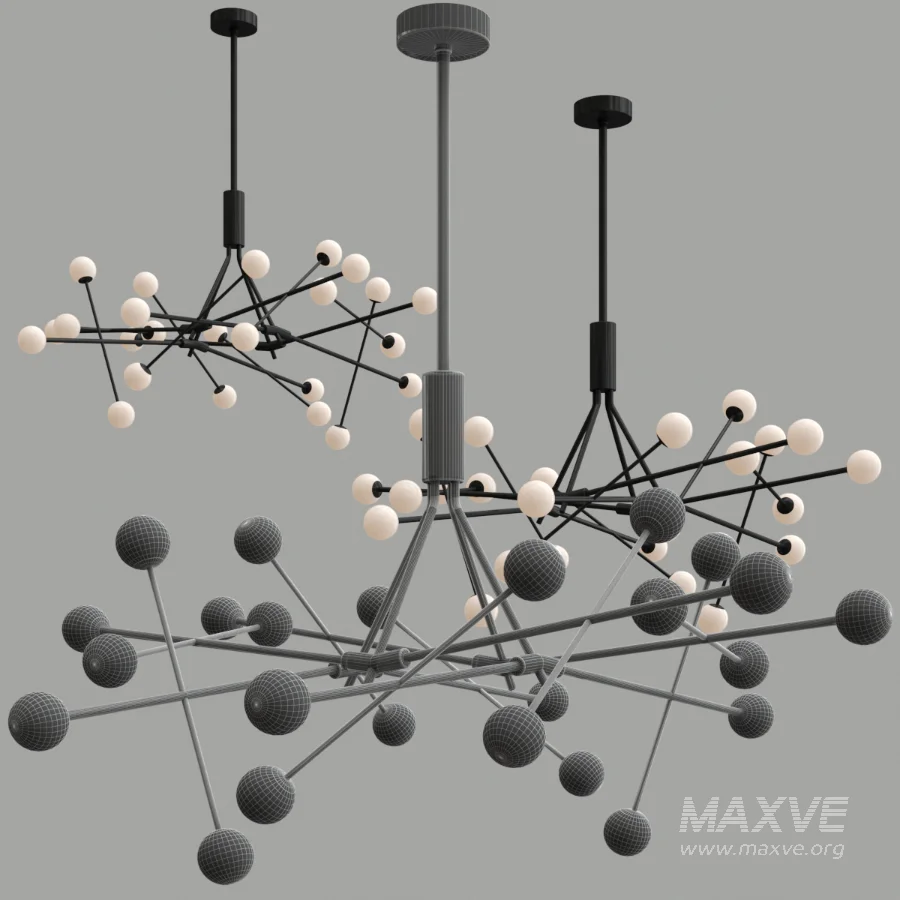 Moto LED Chandelier - Image 1