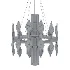 Shiny large 24-light chandelier - Thumbnail 2