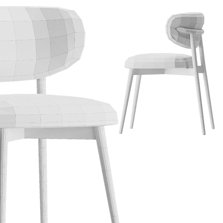 Ferrara Round Extendable Dining Chair and Table - Image 6