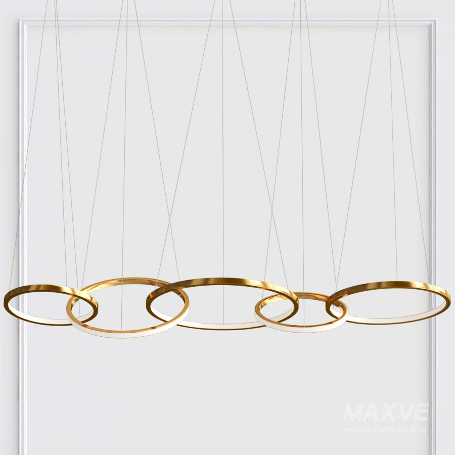 Rings LED Pendant - Image 3