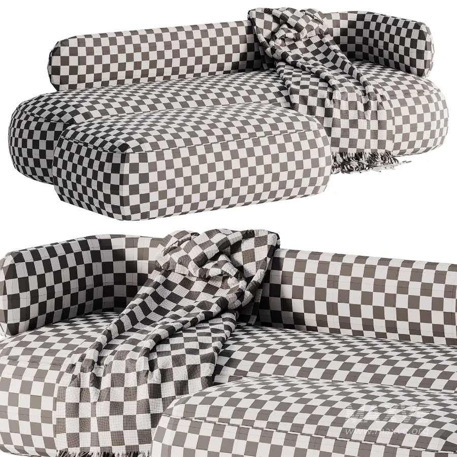 Sofa Alba Teddy Boucle by westwing - Image 1