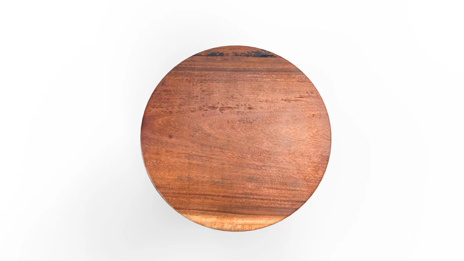 Solid Wood Pedestal End Table - Image 3