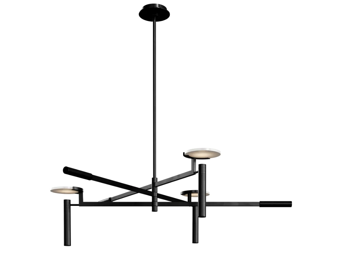 Melange Large Floating Disc Chandelier by Visual Comfort - Image 8