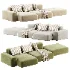 Teddy Vetsak modular sofa by westwing - Thumbnail 1