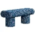 Plum Boucle Green Bench - Thumbnail 2