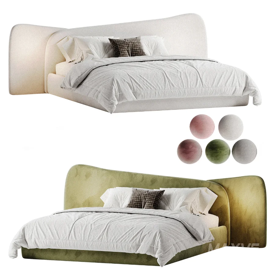 Gaspra Modern Bed - Image 7