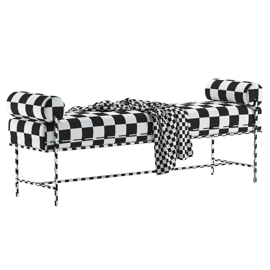 Bolster White Bench - Image 7