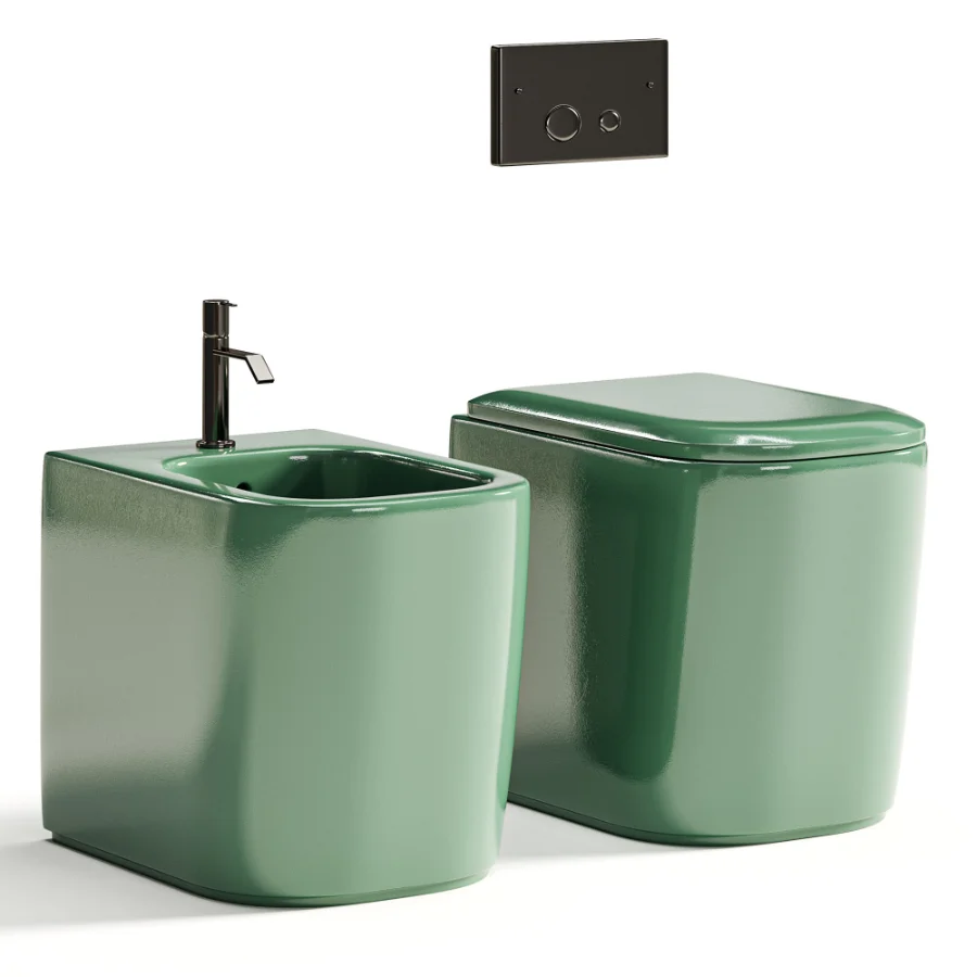 Semplice Floor mounted Bathroom Set - Image 1