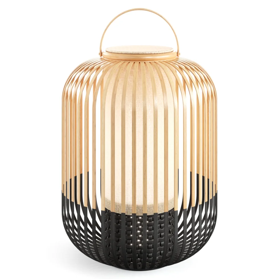TakeAWay Bamboo Floor Lamp by Forestier Vol 2 - Image 6