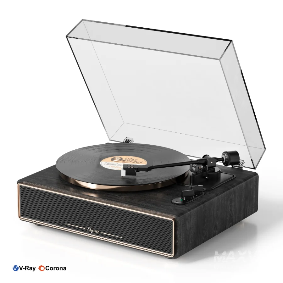 1 by one Gramophone BS020-B - Image 1