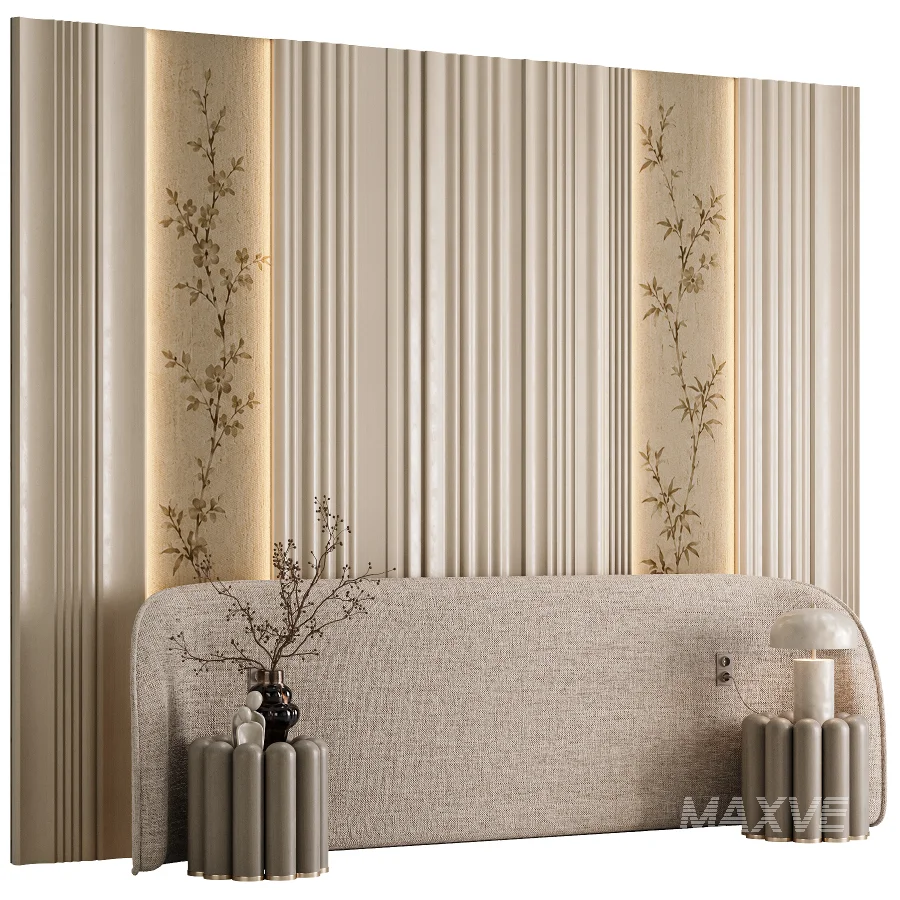 Organic Headboard Set08 - Image 3