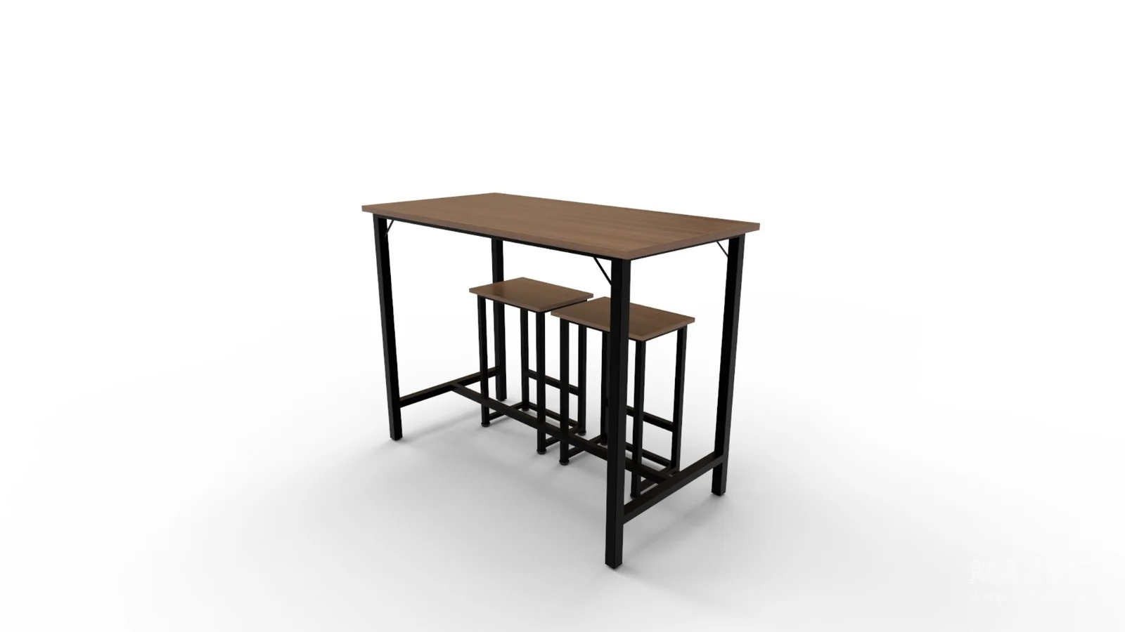 Baroda 2Person Counter Height Dining Set - Image 1